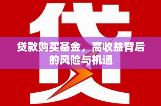 隆子贷款购买基金，高收益背后的风险与机遇